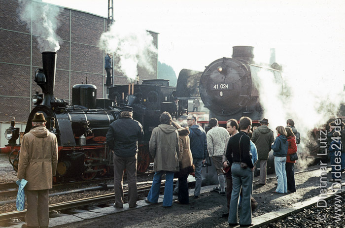 Güterzuglokomotive Baureihe 41 (41 024) 
Baureihe 89 (89 7159)