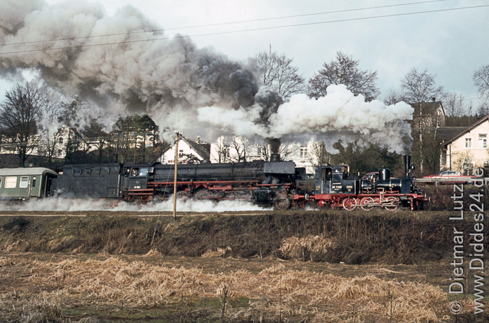 Güterzuglokomotive Baureihe 41 (41 024) 
Baureihe 89 (89 7159)