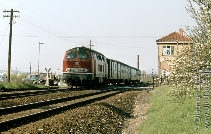 V 160-Familie: Diesellok Baureihe 216 (216 073-7)   
