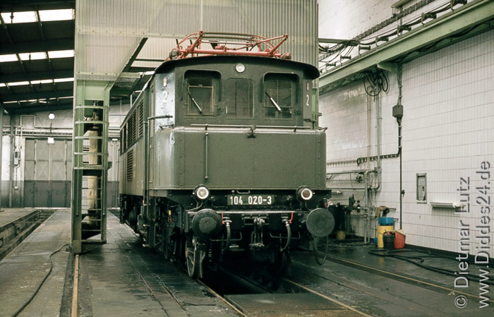 Elektrolokomotive: Schnellzug-Lokomotiven Baureihe 104