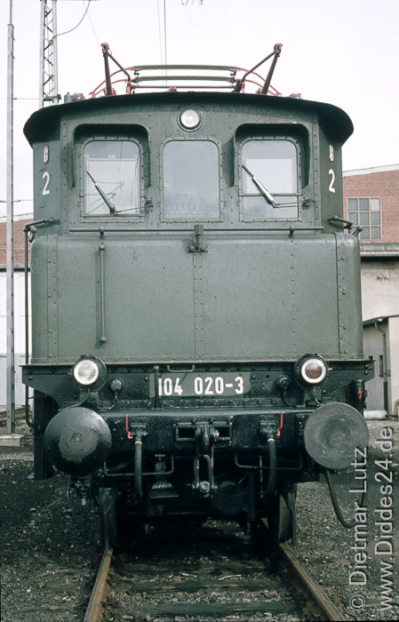 Elektrolokomotive: Schnellzug-Lokomotiven Baureihe 104